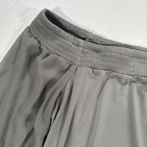 Torrid Off Shoulder Sheer Sleeve Blouse Women's 1/1X Gray Green Top - Picture 2 of 10